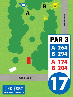 The Fort Disc Golf Course - Hole #17